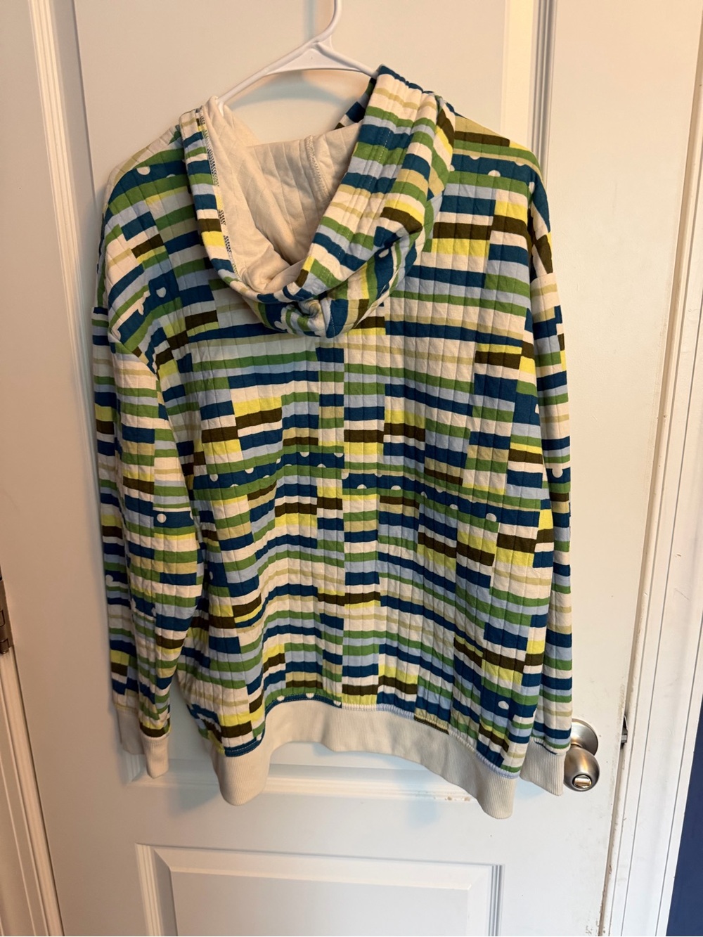 Target Black History Month x Gees Bend Quilters Hoodie Patchwork Stripe Size L - Picture 2 of 9